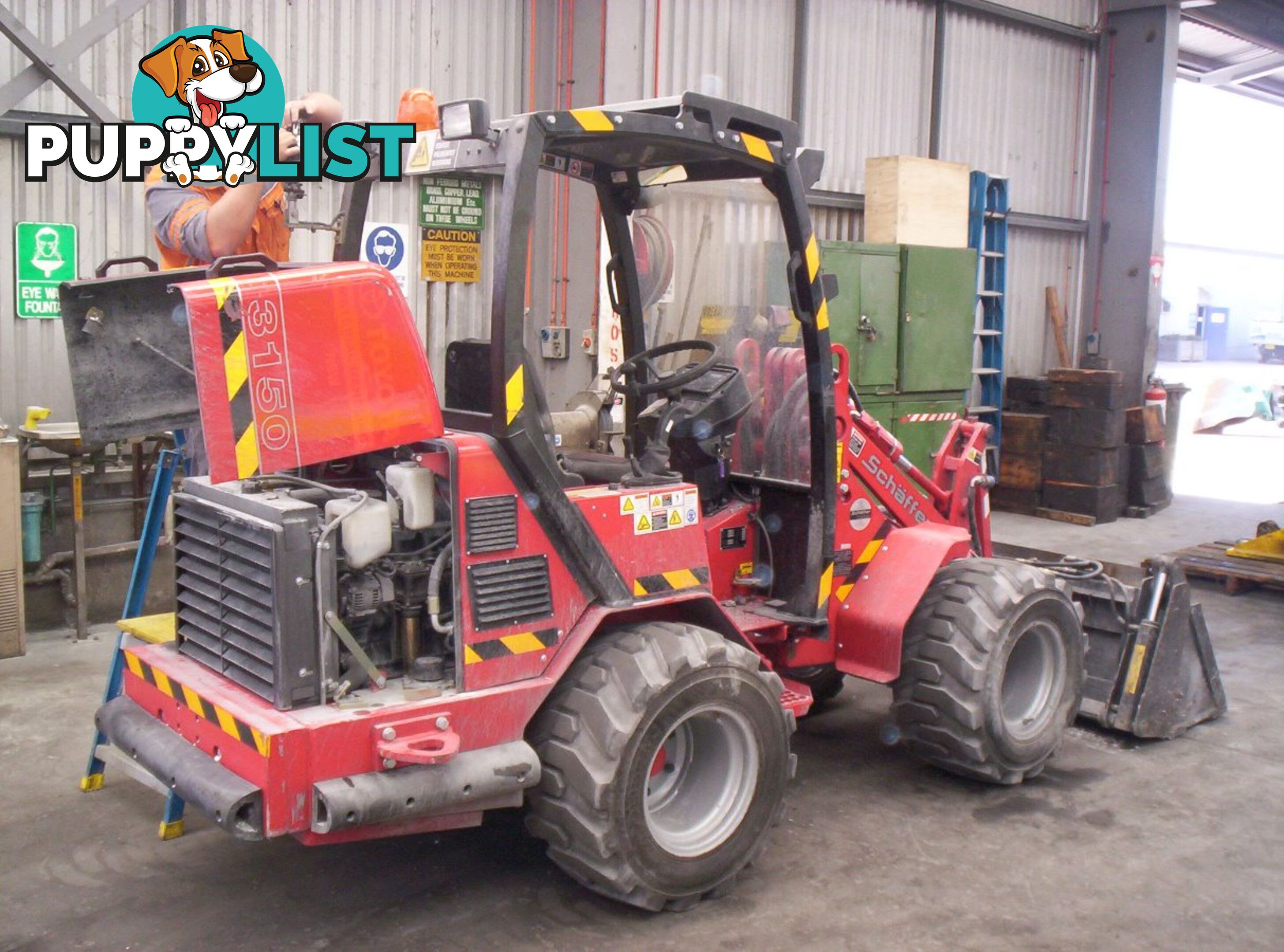 Schaffer Loaders - Articulated Loader 3550