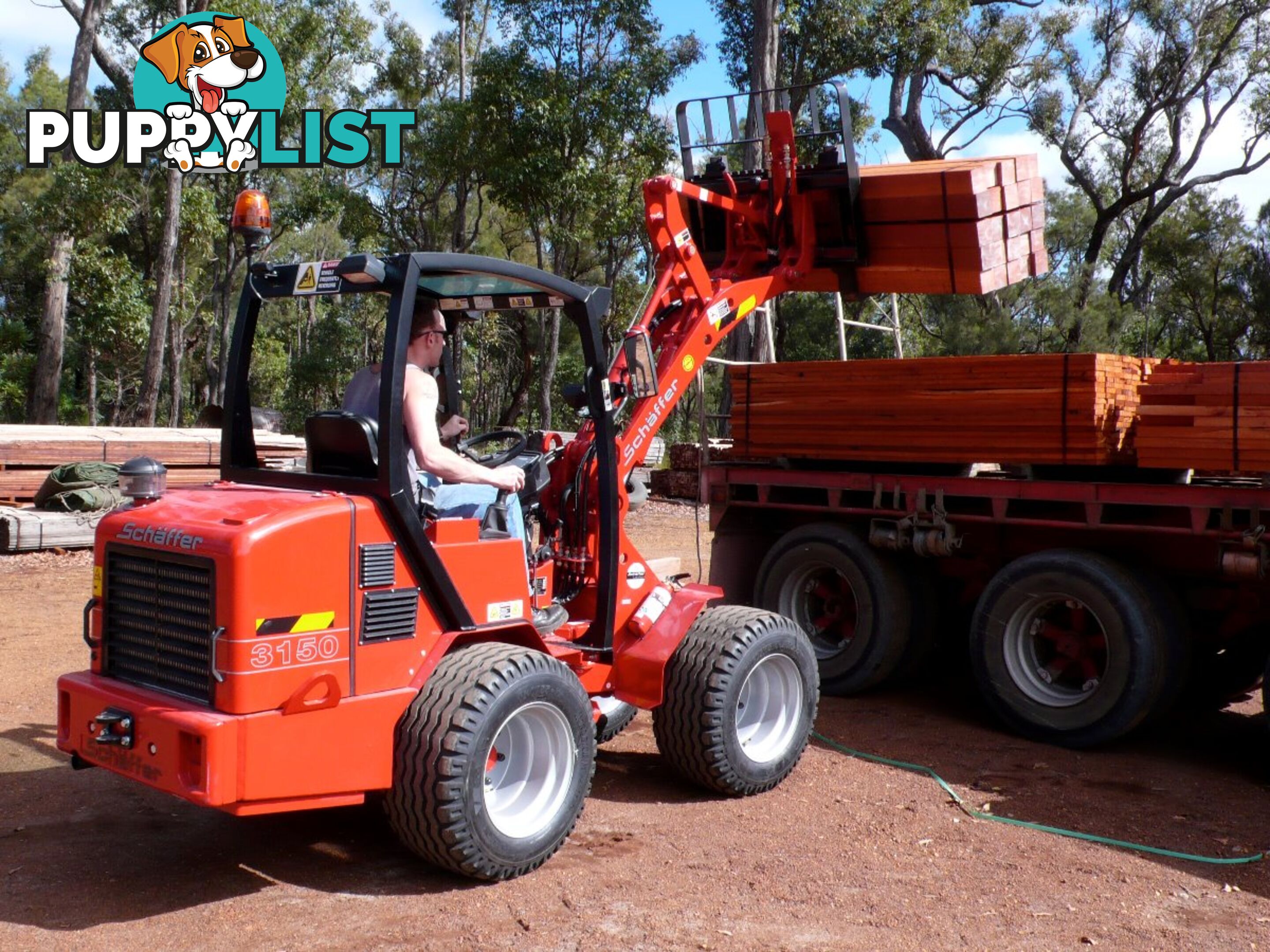 Schaffer Loaders - Articulated Loader 3550