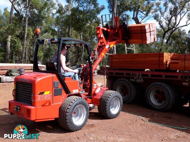 Schaffer Loaders - Articulated Loader 3550
