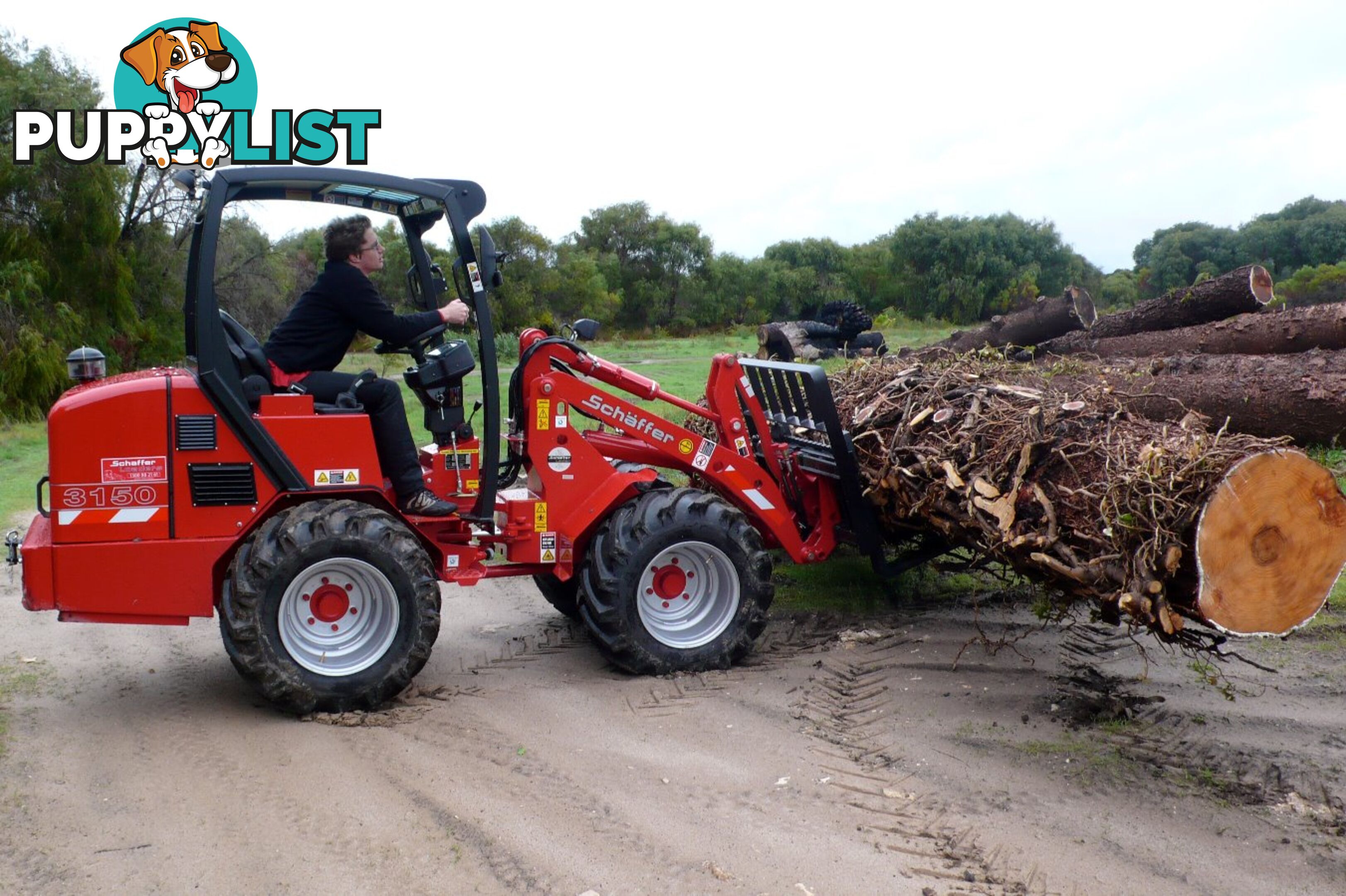 Schaffer Loaders - Articulated Loader 3550
