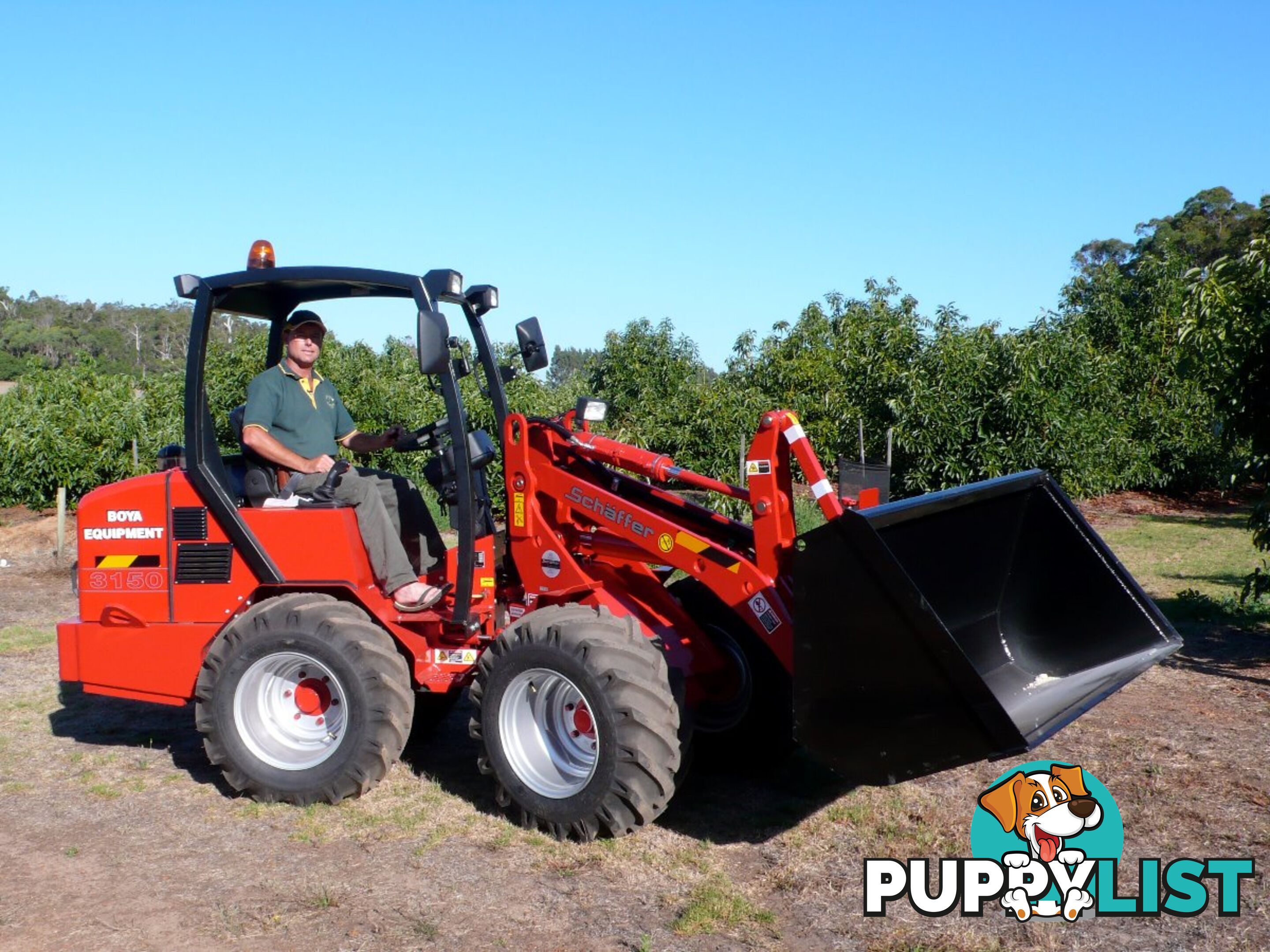 Schaffer Loaders - Articulated Loader 3550