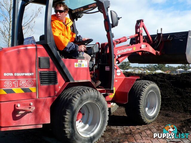 Schaffer Loaders - Articulated Loader 3550