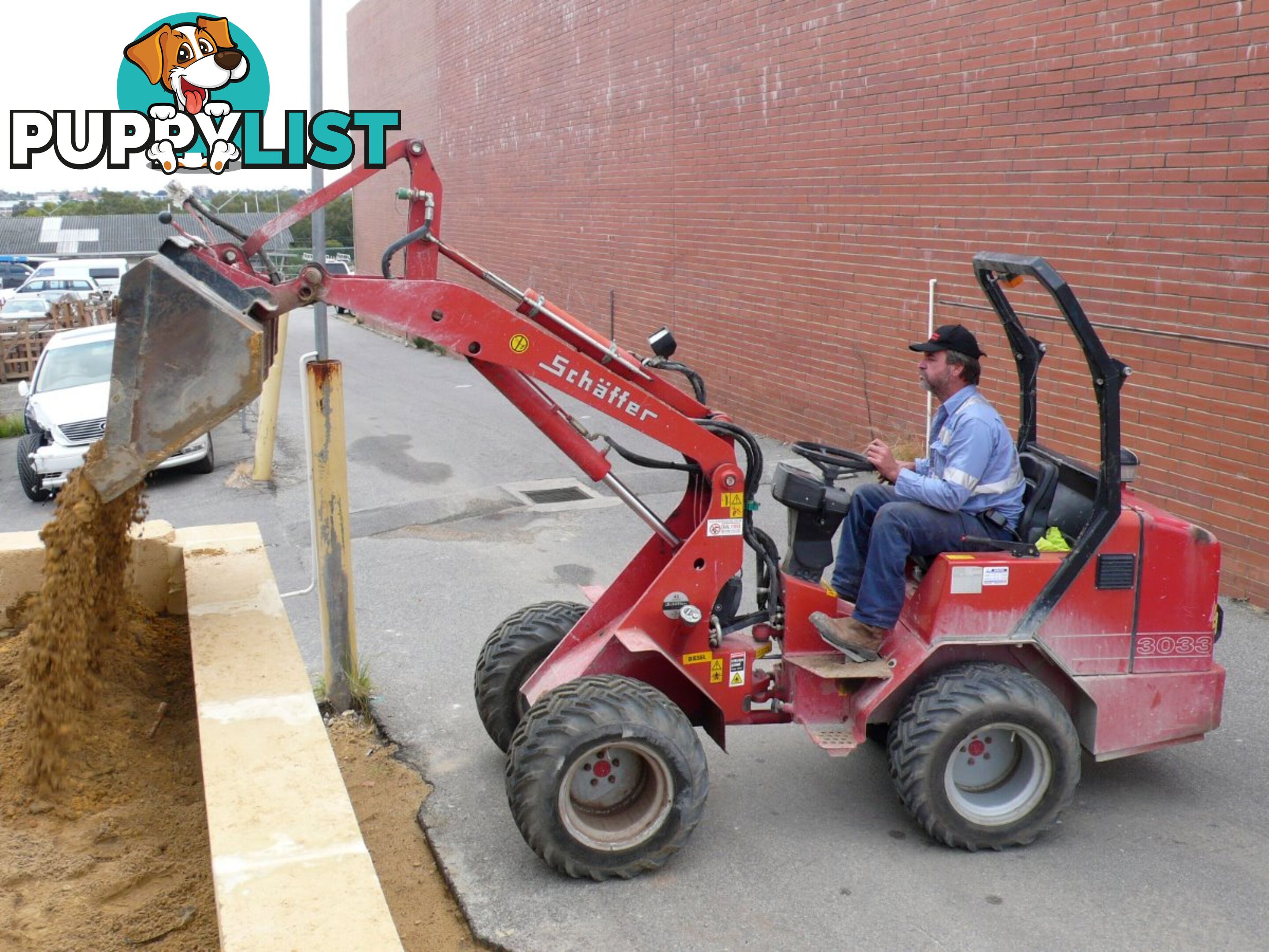 Schaffer Loaders - Articulated Loader 3550