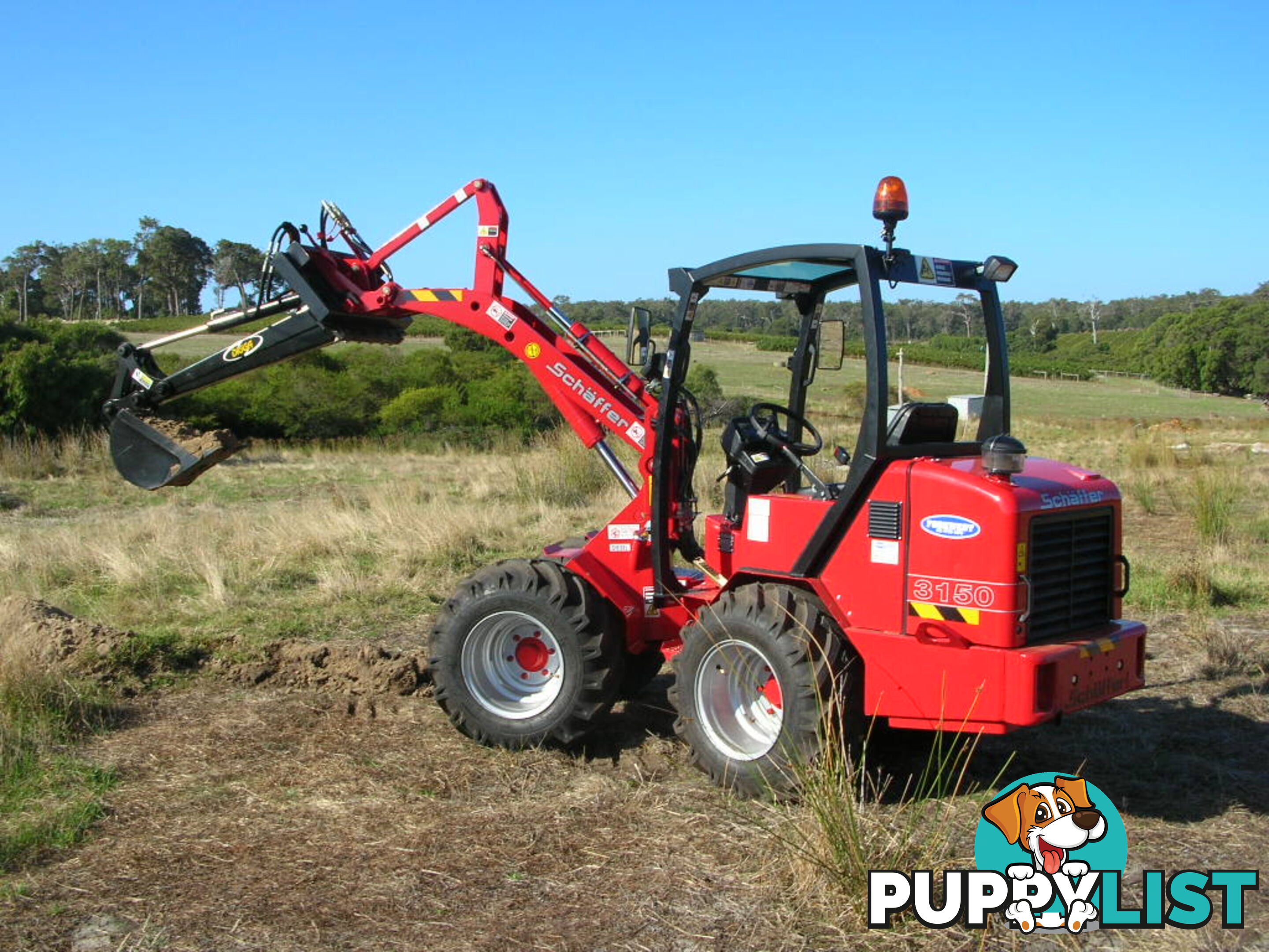 Schaffer Loaders - Articulated Loader 3550