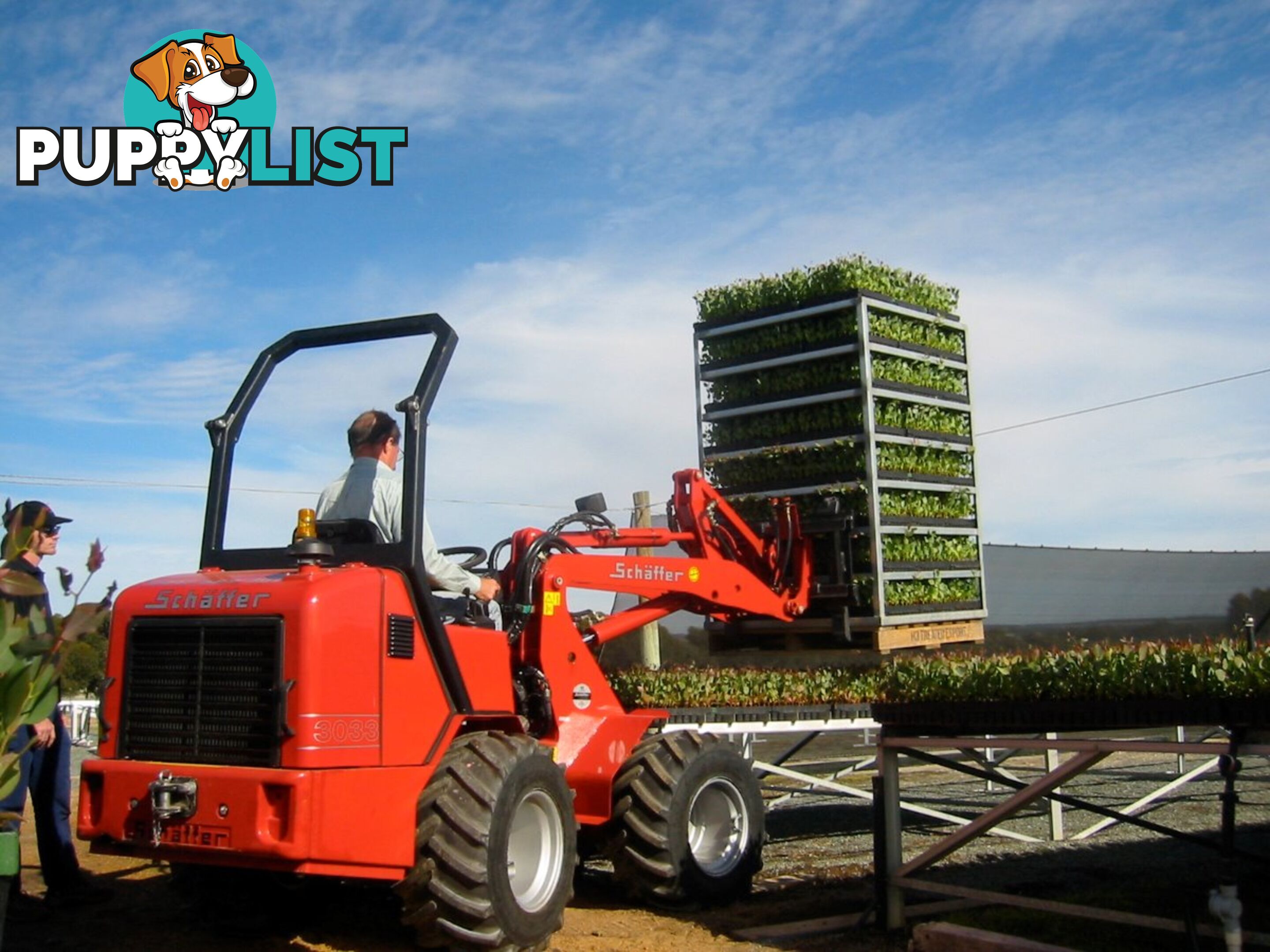 Schaffer Loaders - Articulated Loader 3550