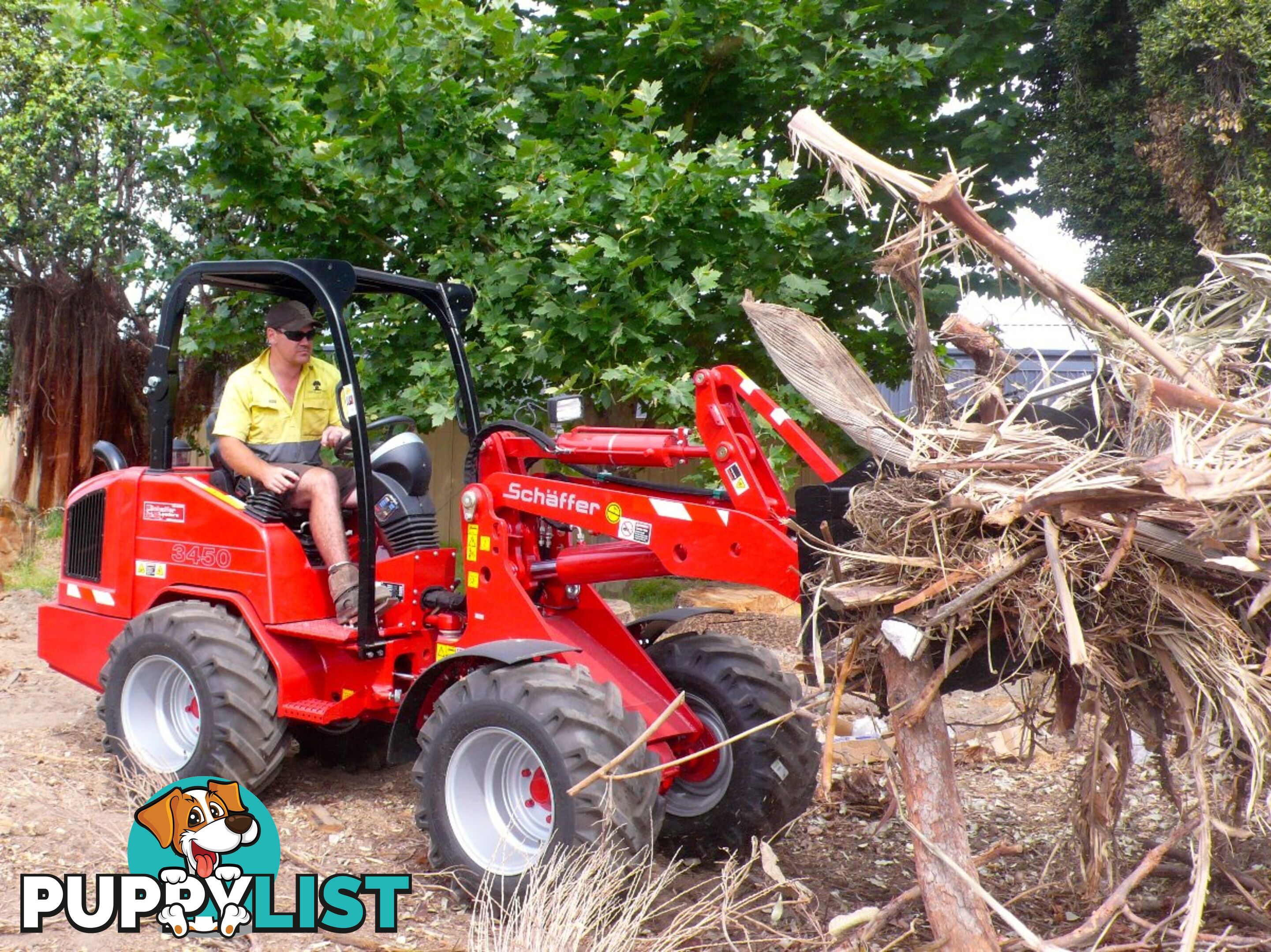 Schaffer Loaders - Articulated Loader 3550