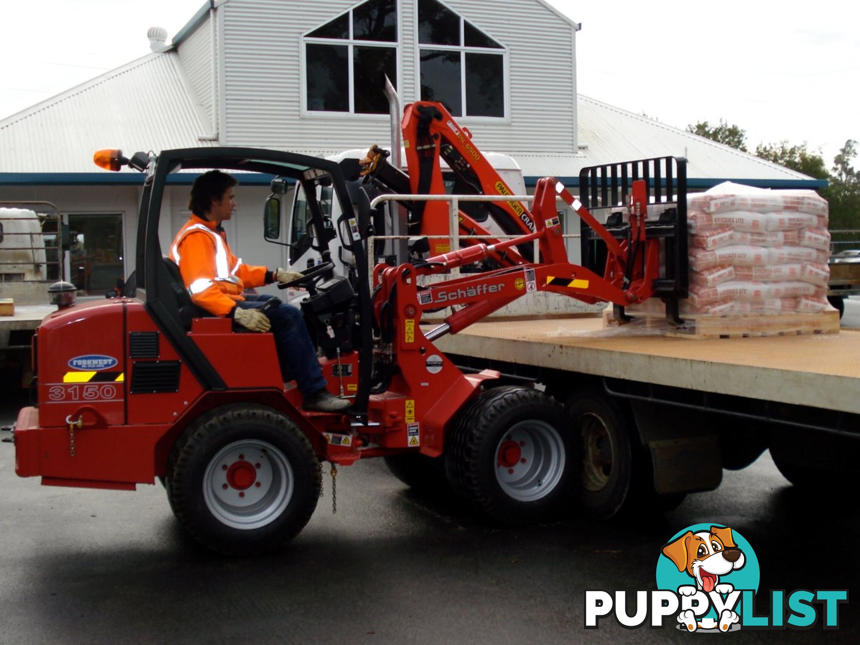 Schaffer Loaders - Articulated Loader 3550