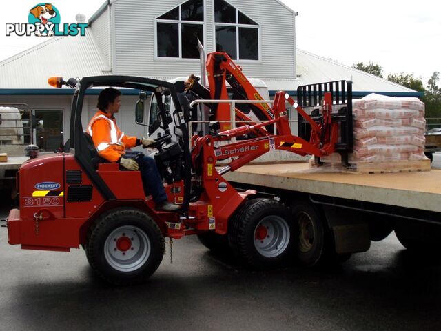 Schaffer Loaders - Articulated Loader 3550
