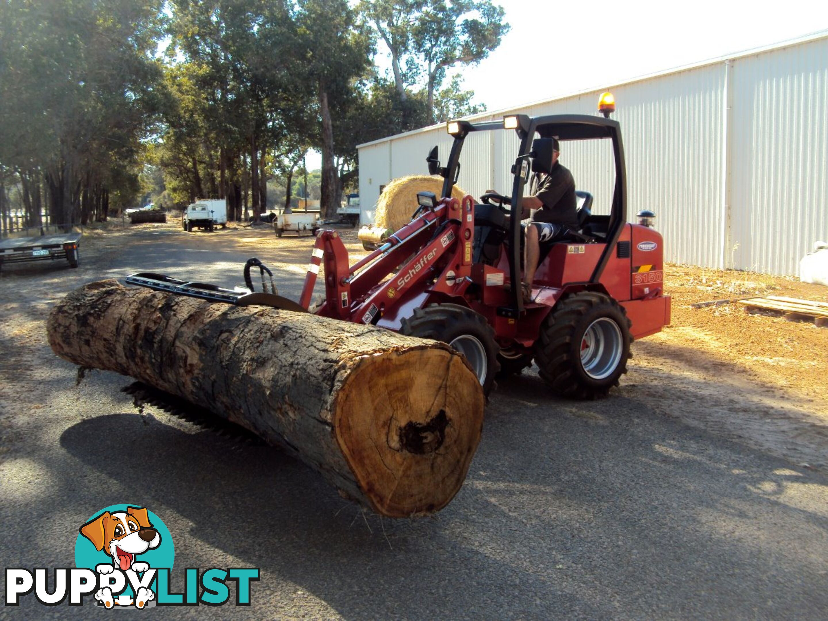 Schaffer Loaders - Articulated Loader 3550