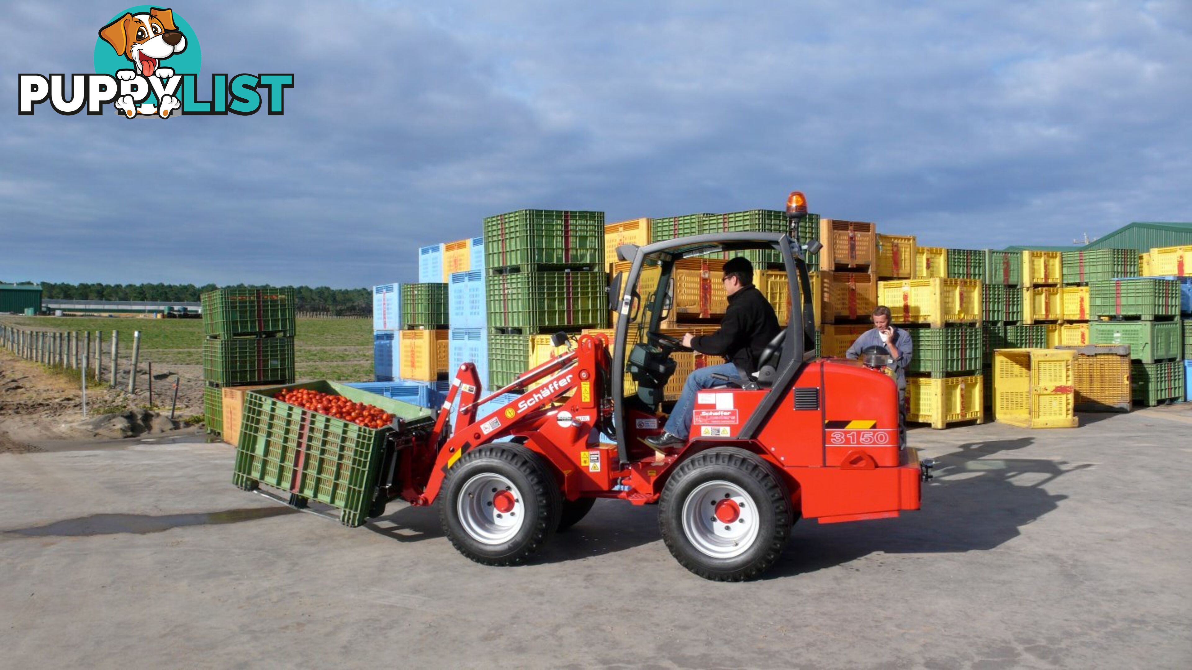 Schaffer Loaders - Articulated Loader 3550