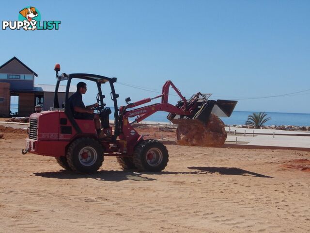 Schaffer Loaders - Articulated Loader 3550