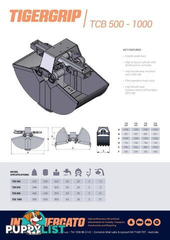 Clamshell Buckets