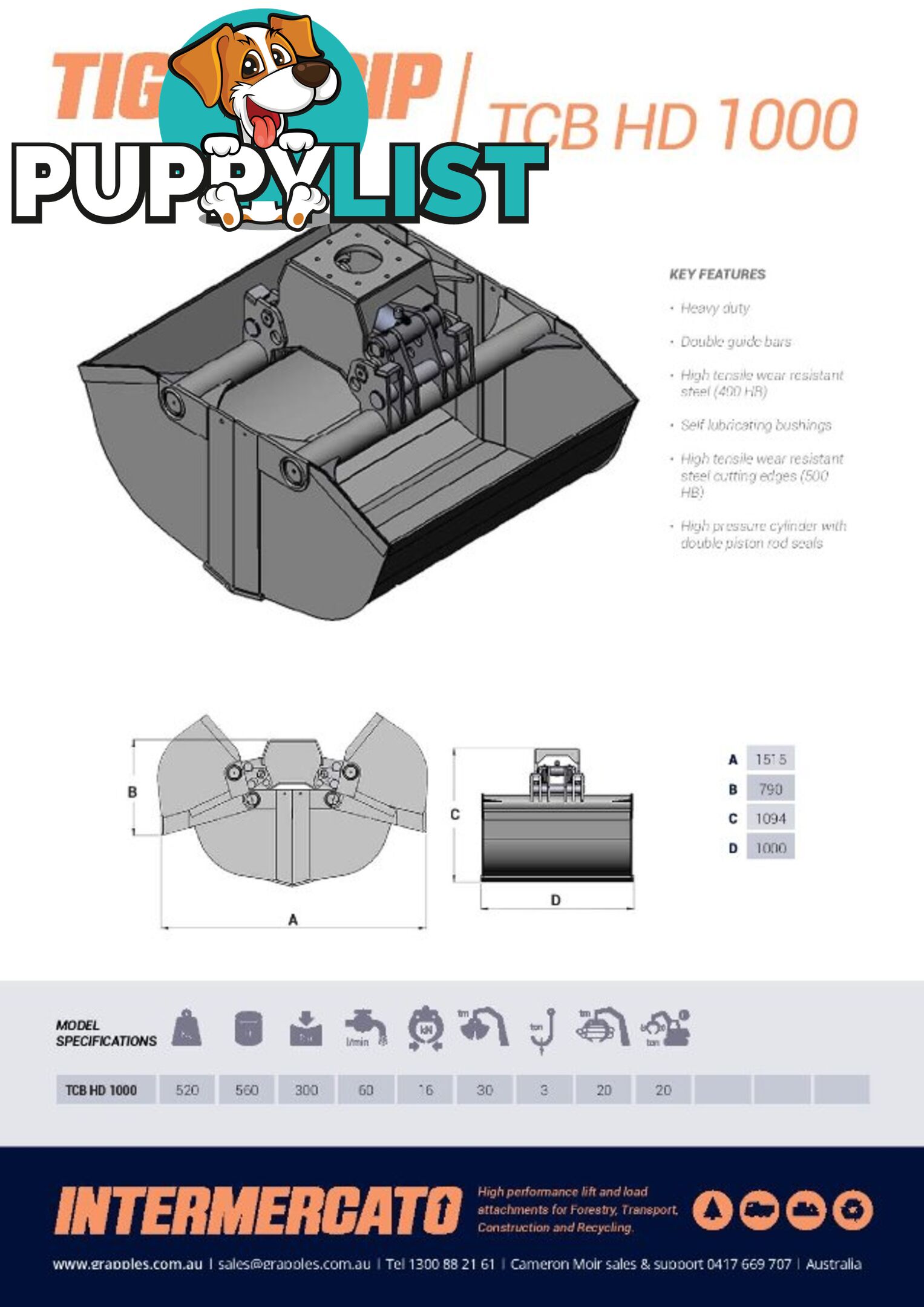 Clamshell Buckets