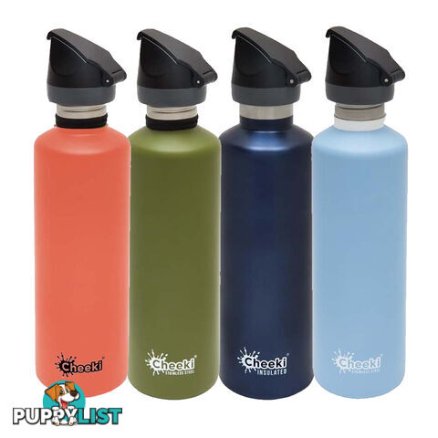 Cheeki Active Single Wall Water Bottle - 750ml - ASB750