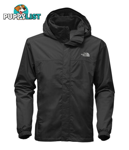 The North Face Mens Resolve 2 Waterproof Jacket - Tnfblk/Tnfblk [Jacket Size: Medium] - NF0A2VD5KX7.5Medium