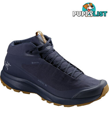 Arcteryx Aerios FL Mid GTX Mens Waterproof Hiking Shoes - Cobalt Moon/Yukon - 9US - 72956-85