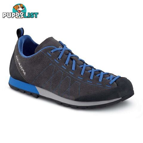 Scarpa Highball Mens Wide Approach Shoes - Shark/Blue - SCA10095