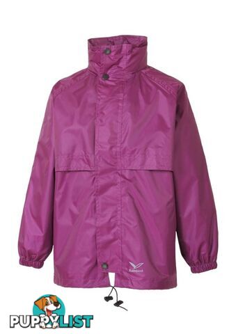 Rainbird Childrens Stowaway Rain Jacket - Orchid - MD - K8004-7-ORC-M