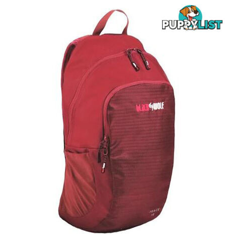 Black Wolf Trace Daypack - True Red - W0084