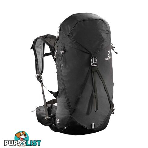 Salomon Out Night 30+5 Lightweight Hiking Backpack - Black/Alloy - S/M - LC1519700-SM