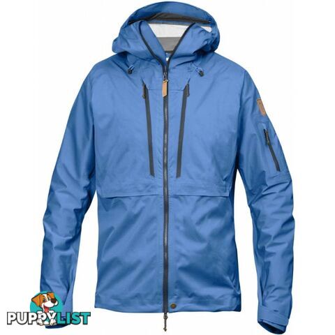 Fjallraven Keb Eco-Shell Mens Jacket - UN-Blue - CF82411