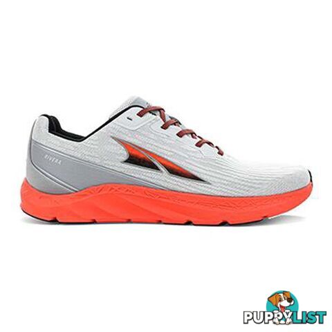 Altra Rivera Mens Road Running Shoes - Gray/Orange - 13US - AL0A4VQL280-130