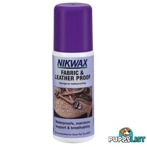 Nikwax Fabric and Leather Waterproofer - 125ml - nik-fab