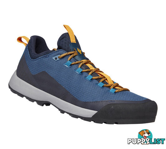 Black Diamond Mission LT Mens Approach Shoes - Eclipse/Blue Amber - 12 - BD58000191291201