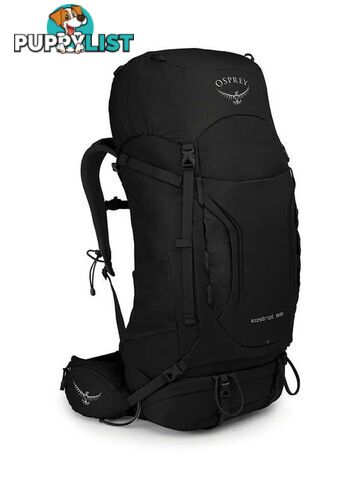 Osprey Kestrel 58L Mens Hiking Backpack - Black - S/M - OSP0903-Black-SM