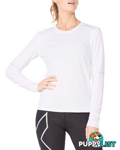 2XU Aero L/S Womens Running T-Shirt - WR6564a