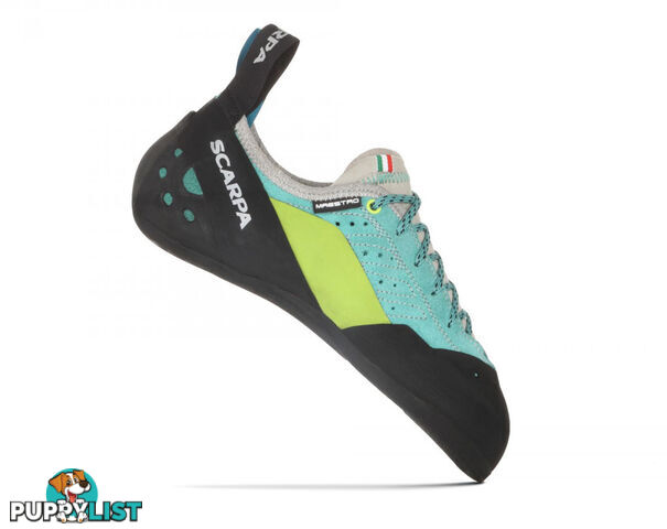 Scarpa Maestro Eco Womens Climbing Shoes - Green-Blue - SCA20055-Green-Blue