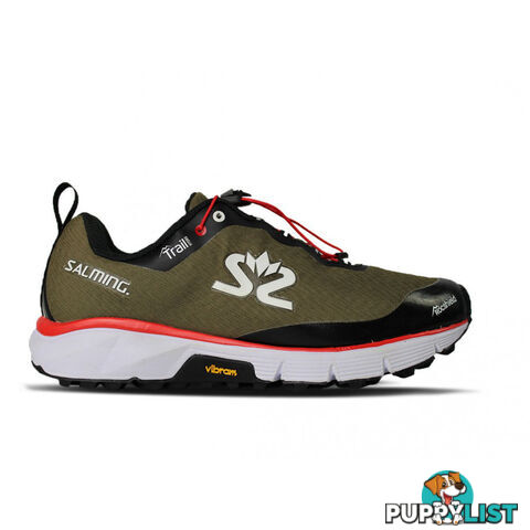 Salming Trail Hydro Womens Trail Running Shoes - Beige/Black - US9.5 - 1289086-2001-4113