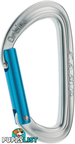 CAMP Orbit Straight Gate Carabiner - Silver - CAMP248303