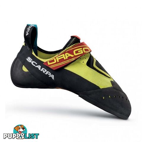 Scarpa Drago Rock Climbing Shoes - Yellow - US11.5 / EU 45 - SCA20048-45