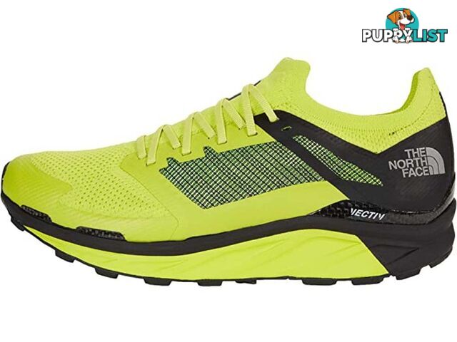 The North Face Flight VECTIV Mens Trail Running Shoes - Sulphur Spring Green/TNF Black - 09F - NF0A4T3LC6T-09F