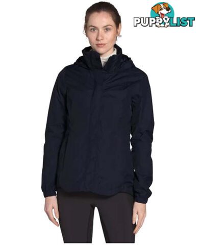 The North Face Resolve Parka II Womens Waterproof Jacket - Aviator Navy - XL - NF0A3MHQRG1-X1L