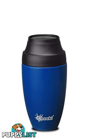 Cheeki Reusable Coffee Mug - 350ml  - Sapphire Blue - OCM350SB1