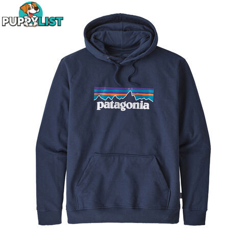 Patagonia P-6 Logo Uprisal Mens Fleece Hoody - Classic Navy - XL - 39539-CNY-XL