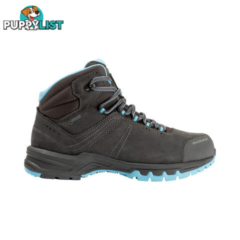 Mammut Nova III Mid GTX Womens Hiking Boots - Graphite/Whisper - UK7 - 3030-03140-00137-1070