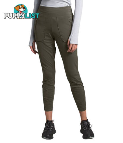 The North Face Paramount Hybrid High-Rise Womens Hiking Tight - New Taupe Green - L - NF0A3XFW21L-R-W0L