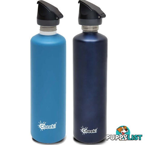 Cheeki Active Single Wall Water Bottle - 1L - ASB1000