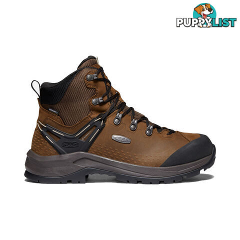 Keen Wild Sky Mid WP Mens Waterproof Hiking Boots - Dark Earth Black - US 9H - 1022531-9H