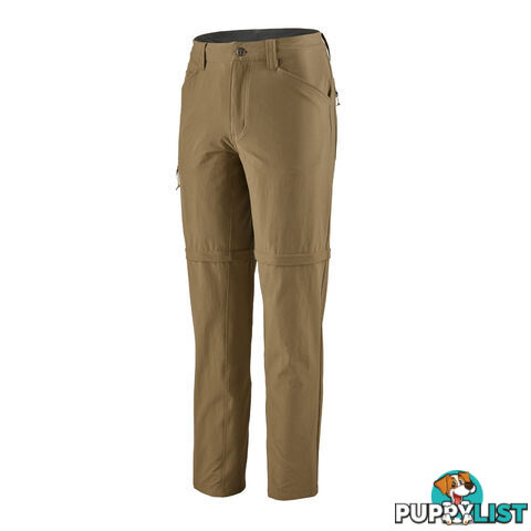 Patagonia Quandary Convertible Mens Hiking Pant - Ash Tan - 35 - 55255-ASHT-35