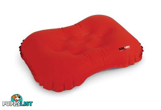 Black Wolf Air-Lite Pillow - True Red - W0046