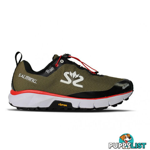 Salming Trail Hydro Womens Trail Running Shoes - Beige/Black - US10.0 - 1289086-2001-42