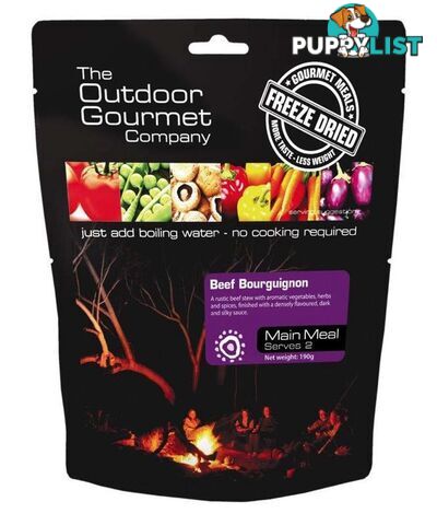 Outdoor Gourmet Beef Bourguignon Double - OGC231