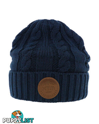 XTM Fall Line Merino Wool Beanie - Ink Blue - MU032-BLU