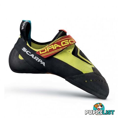 Scarpa Drago Rock Climbing Shoes - Yellow - US9 / EU 42 - SCA20048-42