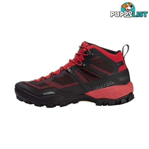 Mammut Ducan Mid GTX Mens Hiking Shoes - Dark Spicy/Black - 9US - 3030-03540-3618-1080