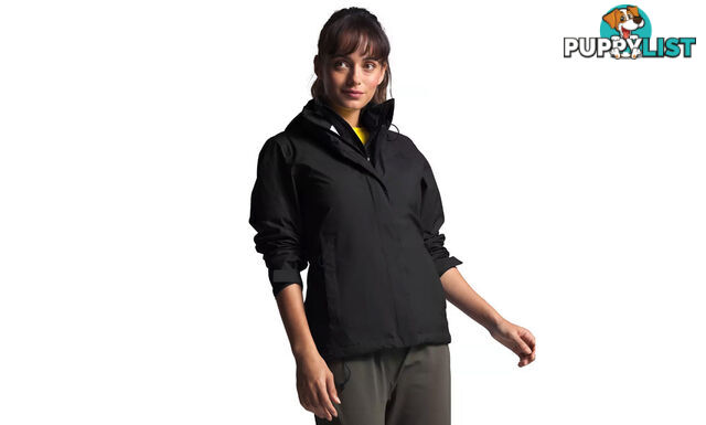 The North Face Venture 2 Womens Waterproof Jacket - TNF Black/TNF Black - XL - NF0A2VCRKX7-X1L